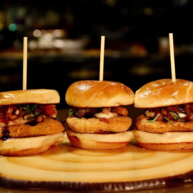 Caprese Chicken Sliders.