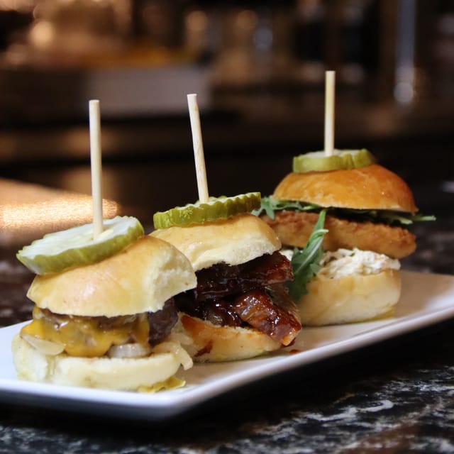 Balsamic Onion Sliders.